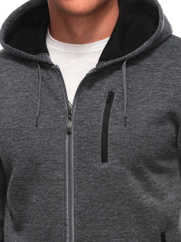 Edoti Pánská mikina s kapucí B1704 Edoti