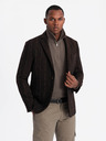 Ombre Clothing Elegantní pánské strukturované pletené sako Ombre Clothing