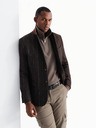 Ombre Clothing Elegantní pánské strukturované pletené sako Ombre Clothing