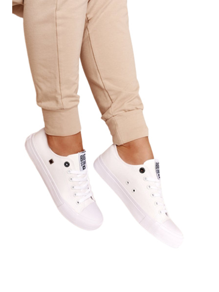 BIG STAR SHOES Dámské klasické tenisky Big Star - bílé