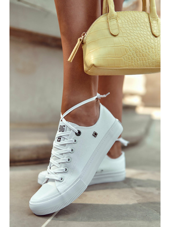 BIG STAR SHOES Dámské klasické tenisky Big Star - bílé