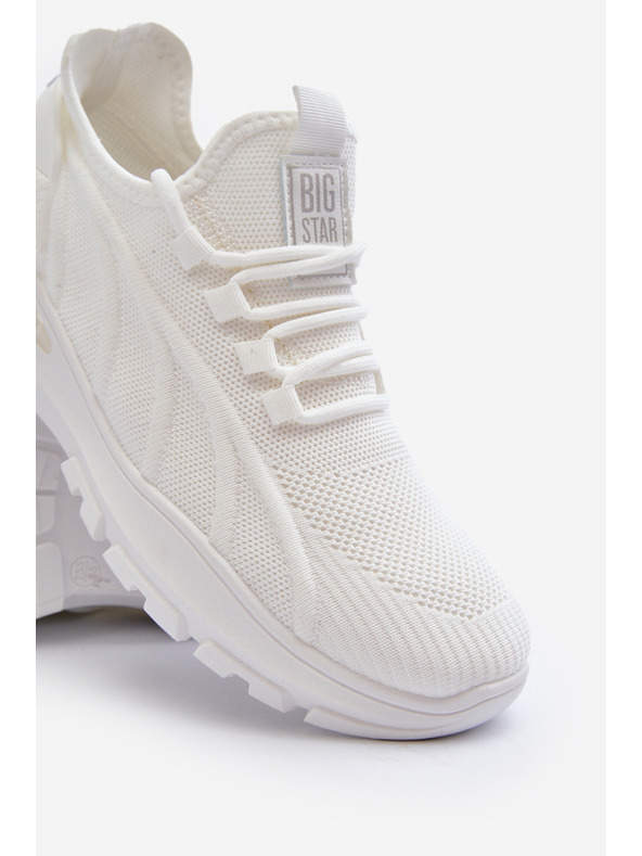 BIG STAR SHOES Pánské tenisky HI-POLY SYSTEM Big Star Bílé