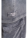 Nebbia Washed volné cargo šortky LEGACY 787 M,light grey