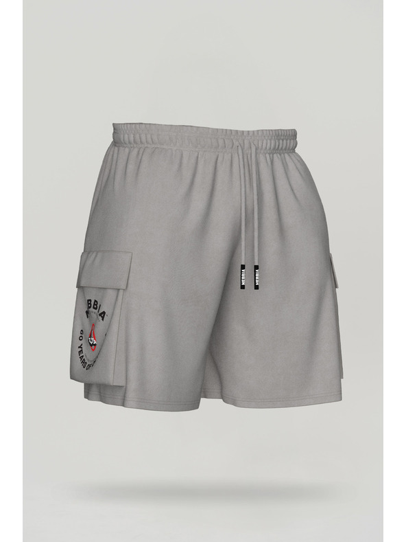 Nebbia Washed volné cargo šortky LEGACY 787 M,light grey