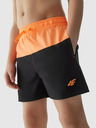 4F Chlapecké plážové šortky typu boardshorts 4F - oranžové
