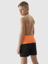 4F Chlapecké plážové šortky typu boardshorts 4F - oranžové
