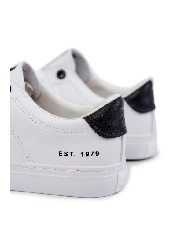 BIG STAR SHOES Pánské kožené tenisky Big Star - bílá