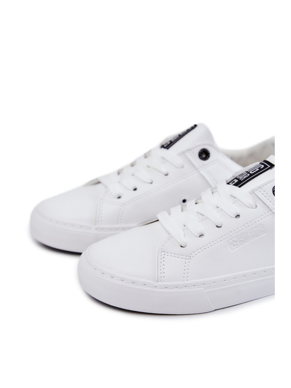 BIG STAR SHOES Pánské kožené tenisky Big Star - bílá