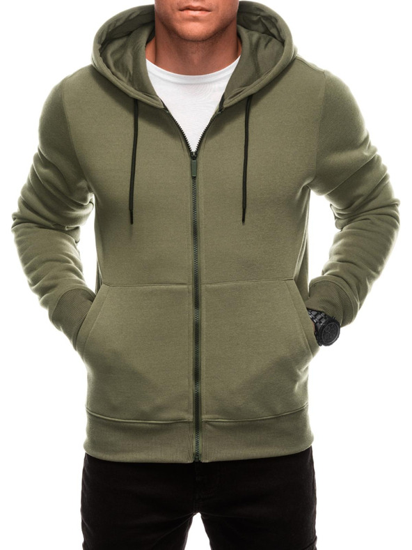 Edoti Pánská rozepínací mikina BASIC s kapucí Edoti