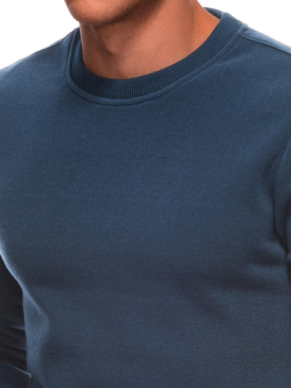 Edoti Pánská pevná mikina BASIC s kulatým výstřihem Edoti