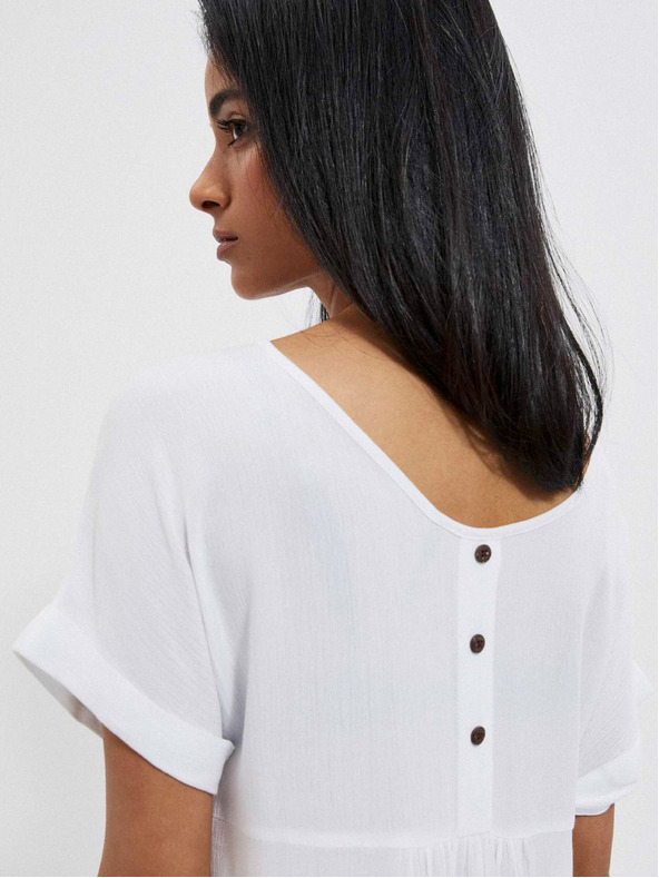 Moodo Vzorovaná košilová halenka Moodo