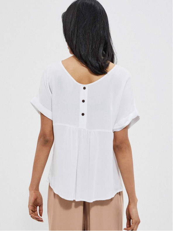 Moodo Vzorovaná košilová halenka Moodo