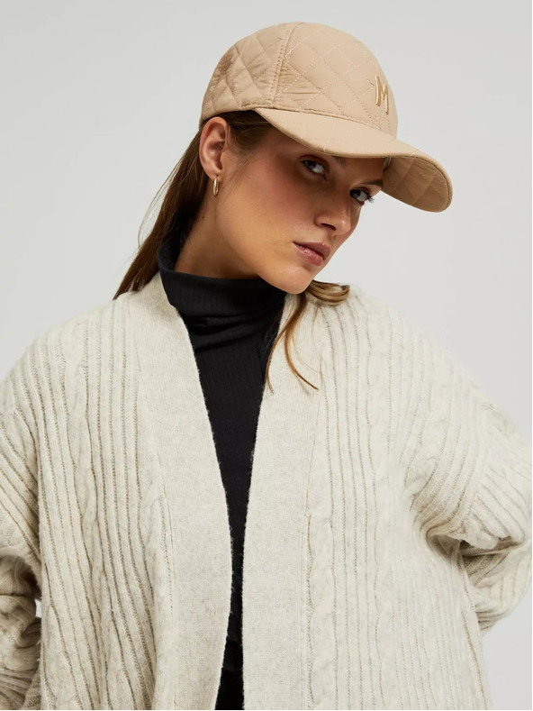 Moodo Hnědá dámská kšiltovka Moodo