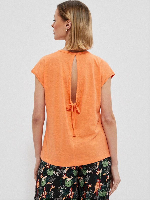 Moodo Oranžové dámské tričko Moodo