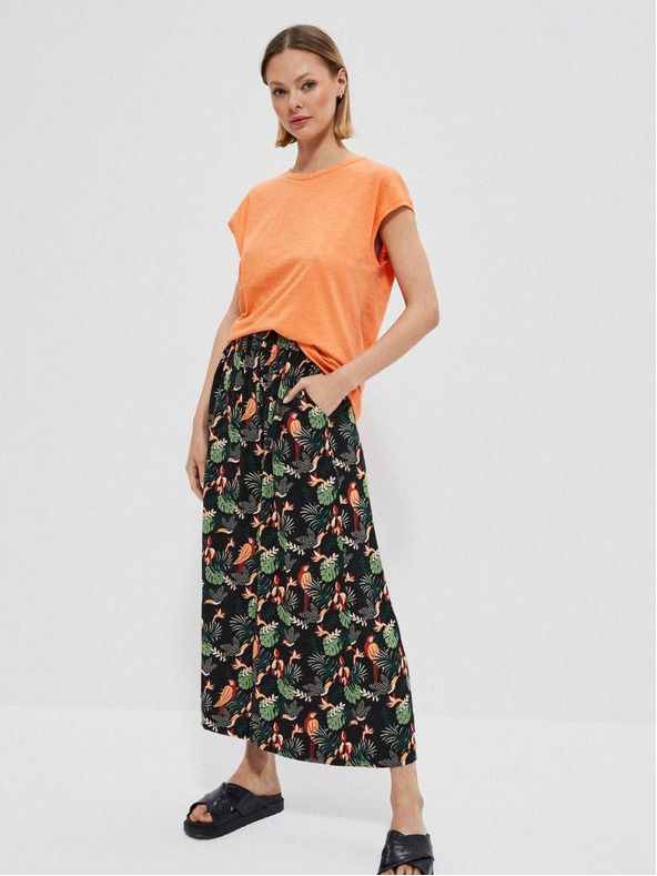 Moodo Oranžové dámské tričko Moodo