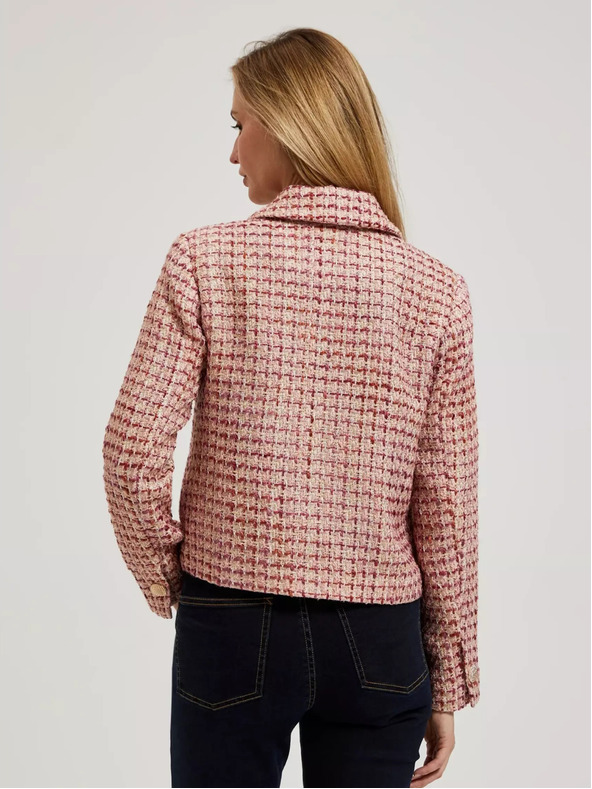 Moodo Růžová dámská bunda Moodo