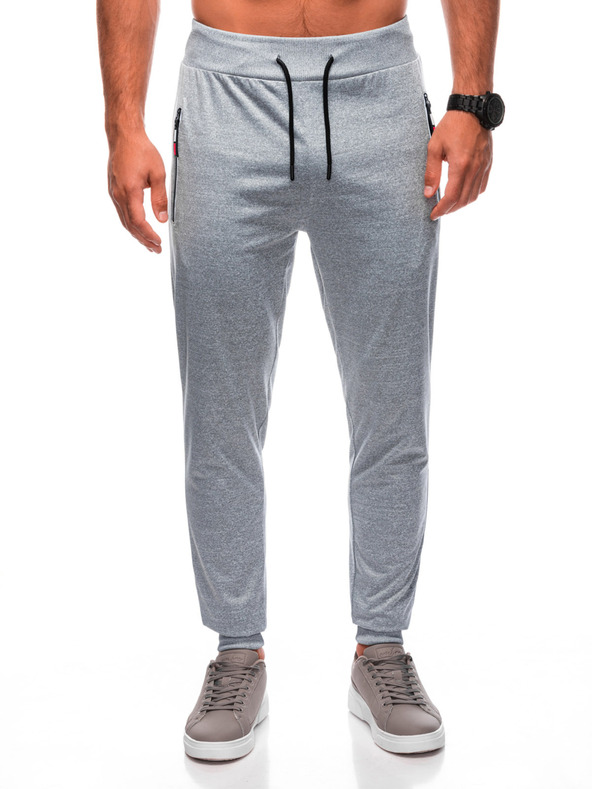 Edoti Pánská mikina a tepláky šedá Edoti