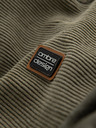 Ombre Clothing Pánský pletený svetr RELAXED FIT se vzorem zelená Ombre Clothing