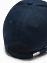 Ombre Clothing Pánská baseballová čepice s ozdobnou výšivkou tmavě modrá Ombre Clothing