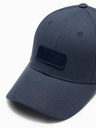 Ombre Clothing Pánská baseballová čepice s nášivkou tmavě modrá Ombre Clothing