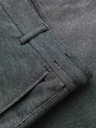 Ombre Clothing Pánské bavlněné teplákové šortky BASIC šedé Ombre Clothing