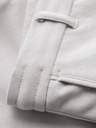 Ombre Clothing Pánské bavlněné teplákové šortky BASIC šedé Ombre Clothing