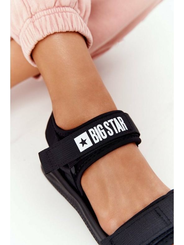 BIG STAR SHOES Dámské sportovní sandále Big Star - černé