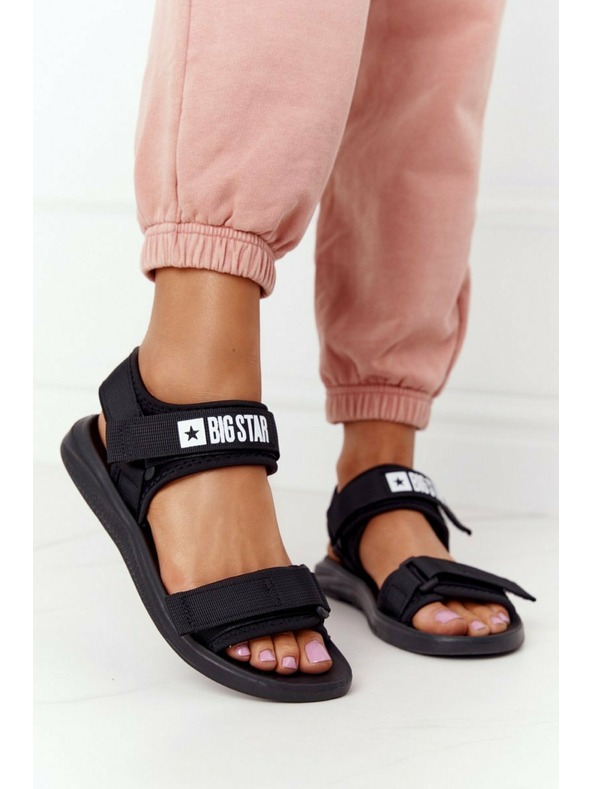 BIG STAR SHOES Dámské sportovní sandále Big Star - černé