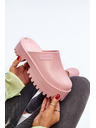BIG STAR SHOES Dámské pantofle s masivní podrážkou Big Star Pink