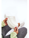 BIG STAR SHOES Dámské pantofle na masivní podrážce Big Star Bílá