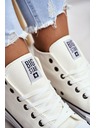BIG STAR SHOES Dámské vysoké tenisky Big Star - bílé