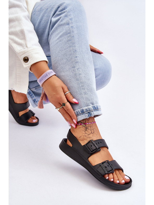 BIG STAR SHOES Dámské lehké sandály Big Star Černé