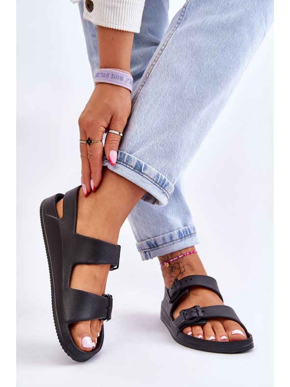 BIG STAR SHOES Dámské lehké sandály Big Star Černé