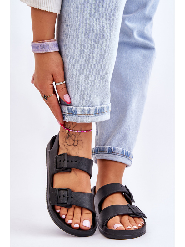 BIG STAR SHOES Dámské lehké sandály Big Star Černé