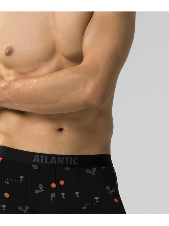 Atlantic Pánské boxerky ATLANTIC 3Pack - vícebarevné