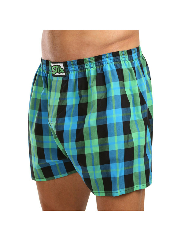 Styx Pánské trenky Styx klasická guma nadrozměr vícebarevné