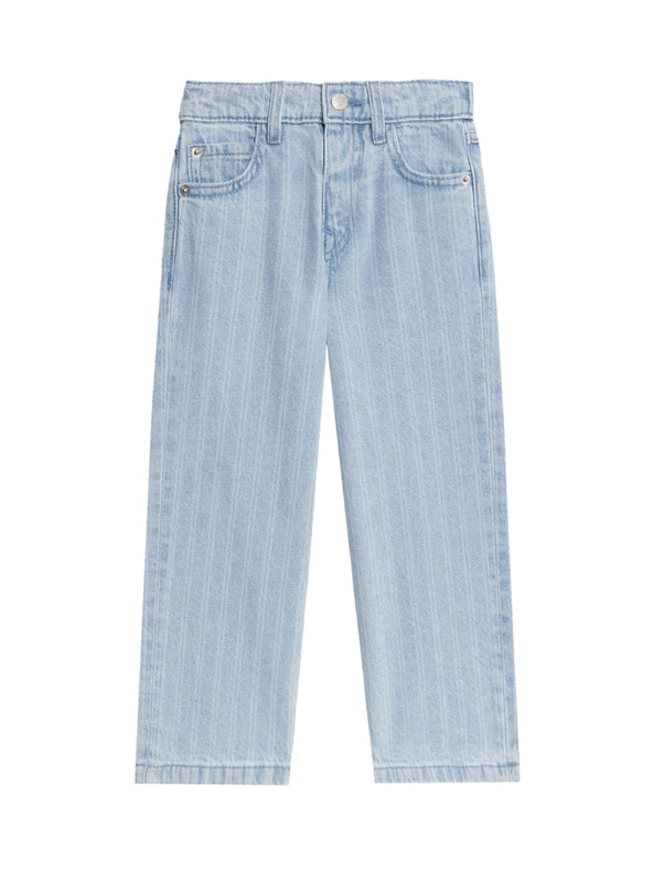 Marks & Spencer Pruhované džíny se širokými nohavicemi Marks & Spencer