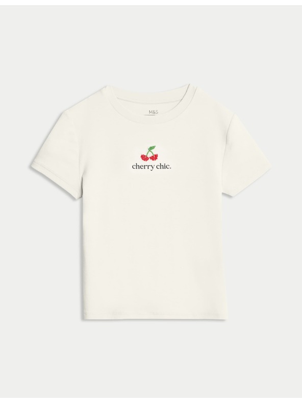 Marks & Spencer Tričko smetanové Marks & Spencer
