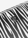 Heys Bílo-černý cestovní kufr se zvířecím vzrorem Heys EZ Fashion L Zebra
