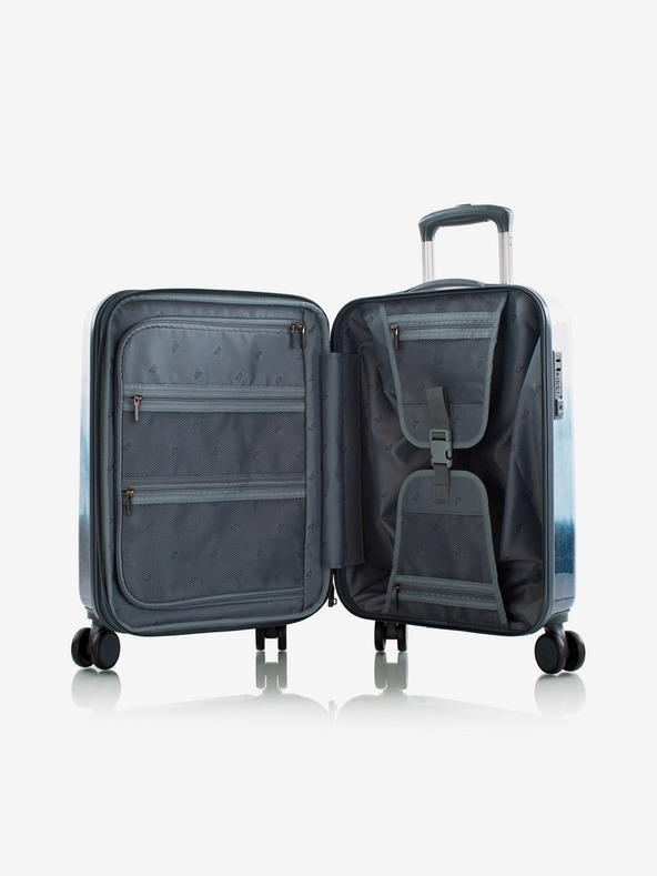 Heys Sada tří modrých cestovních kufrů Heys Tie-Dye Blue S,M,L