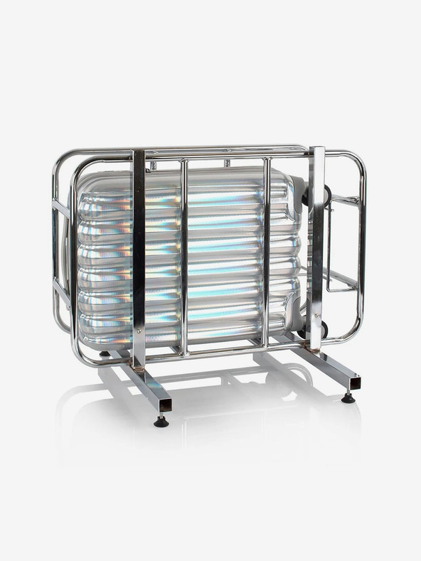 Heys Cestovní kufr ve stříbrné barvě Heys Astro S