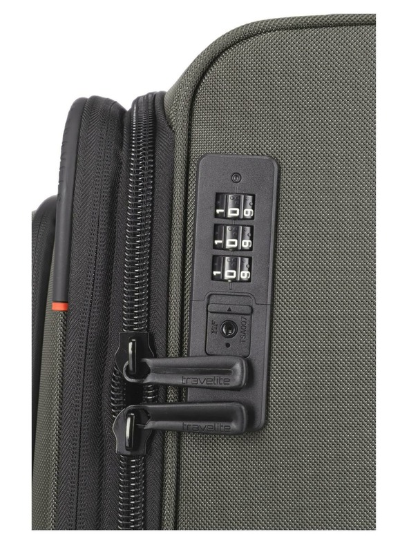 Travelite Cestovní kufr Travelite Crosslite 5.0 L Dark Olive