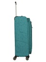 Travelite Cestovní kufr Travelite Skaii 4w L Print Petrol