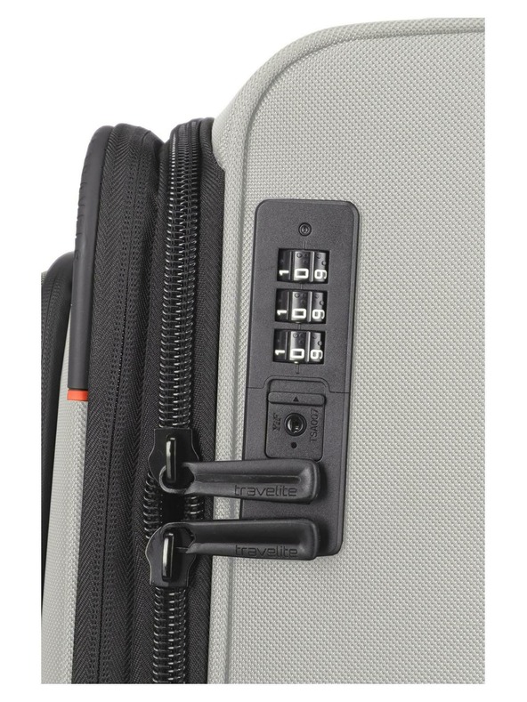 Travelite Cestovní kufr Travelite Crosslite 5.0 L White Sand