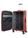 Travelite Cestovní kufr Travelite Skaii 4w L Print Peach
