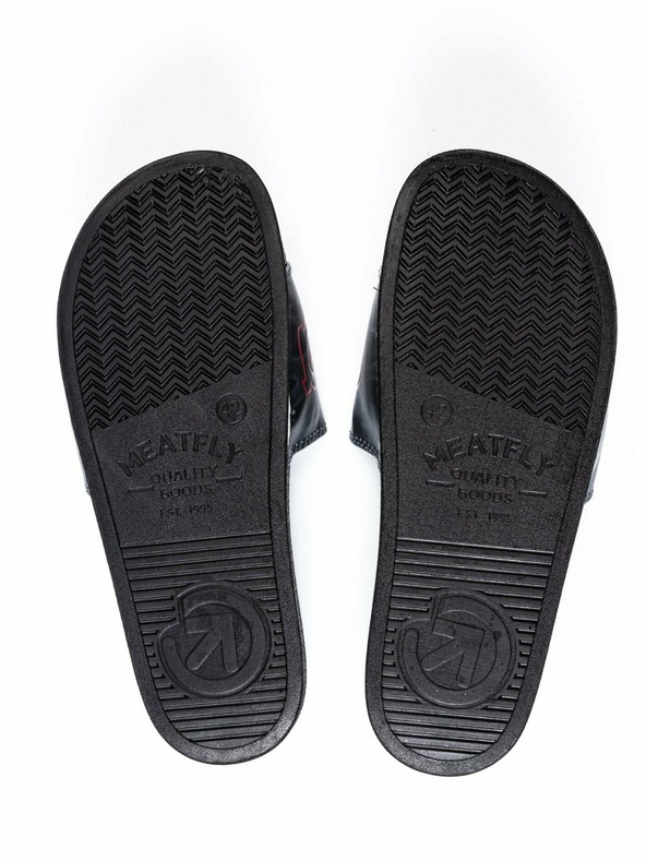 Meatfly Meatfly pánské pantofle Hudson Morph Black | Černá | Velikost