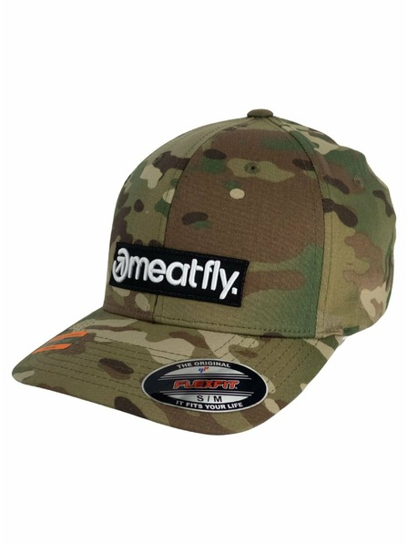 Meatfly Meatfly kšiltovka Raptor Flexfit Multicam Logo | Mnohobarevná | Velikost