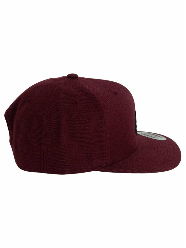 Meatfly Meatfly kšiltovka Hornet Snapback Black Round/Maroon | Černá | Velikost