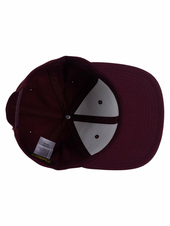 Meatfly Meatfly kšiltovka Hornet Snapback Black Round/Maroon | Černá | Velikost