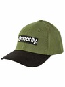 Meatfly Meatfly kšiltovka Wayne Flexfit Basic Logo Olive / Black | Černá | Velikost